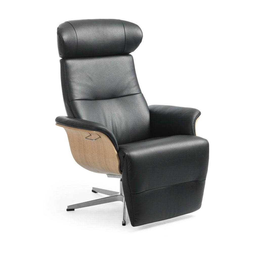 Conform Timeout Reclining Chair with Footrest Leather